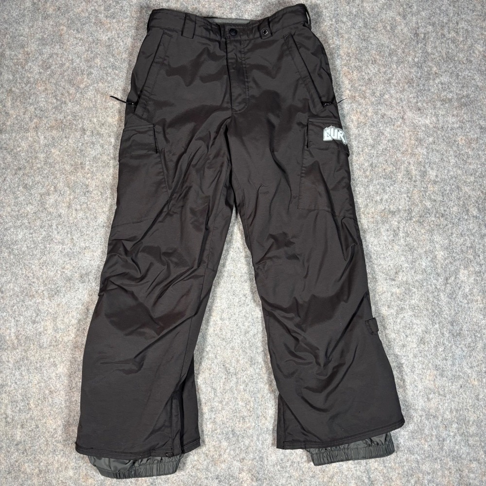 Burton Dryride All‎ Access Snowboard Pants Youth Large L 10/12 Black Insulated